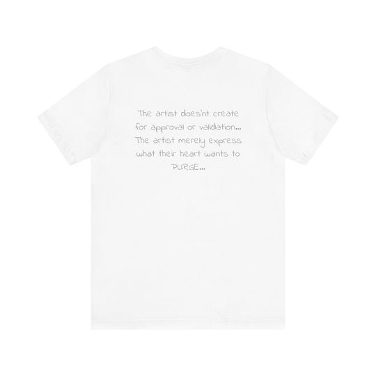 Tee-Shirt, Silencio,(grey) front print